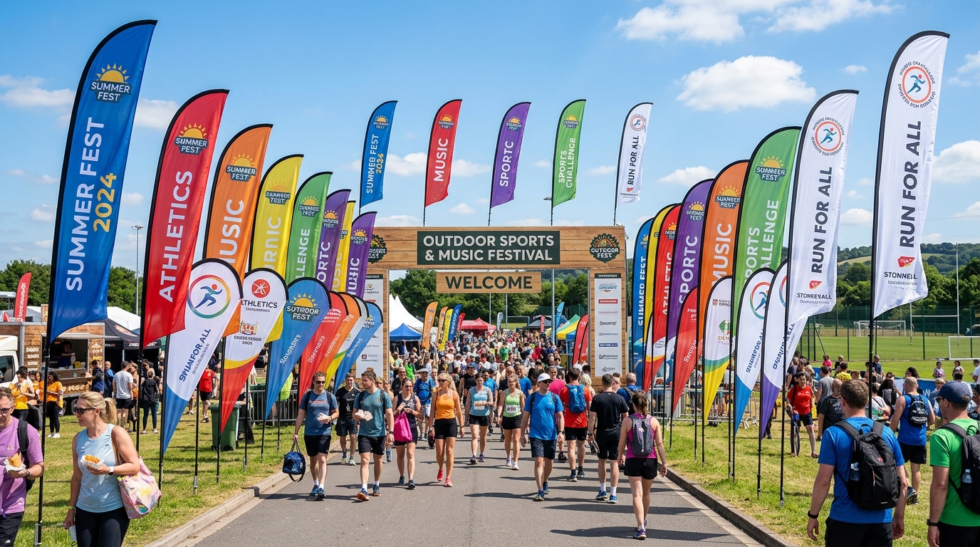 Flag Rentals for Outdoor Events: What You Need to Know Before You Book