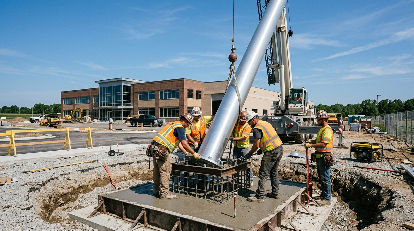 How Much Does it Cost to Install a Commercial Flagpole in Canada?
