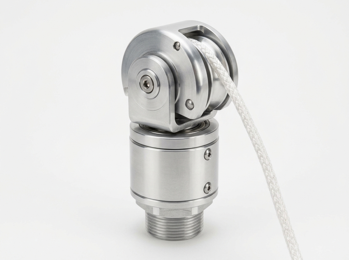 Revolving Flagpole Truck (Pulley)